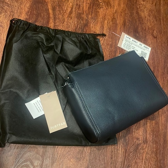 JustFab Bags Justfab Blue Crossbody Bag Poshmark